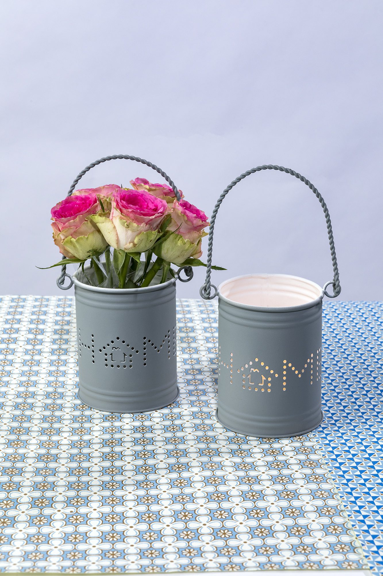 Metal plant and candle holders are a delight to own and make perfect gifts.