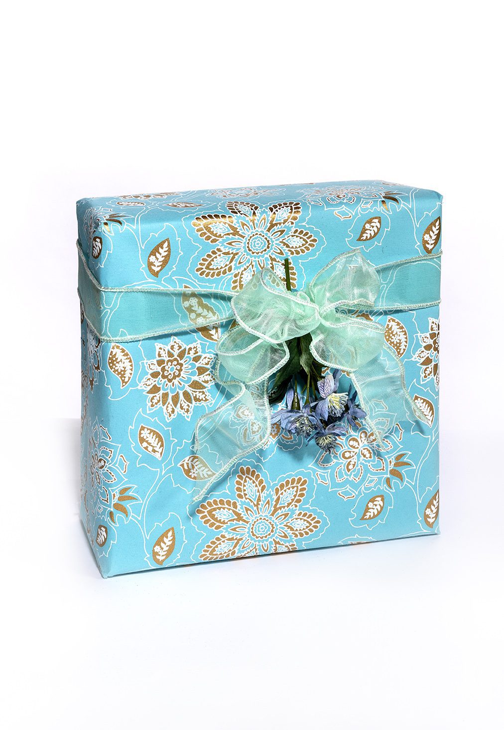 Blue Dahlia Box Wrapped