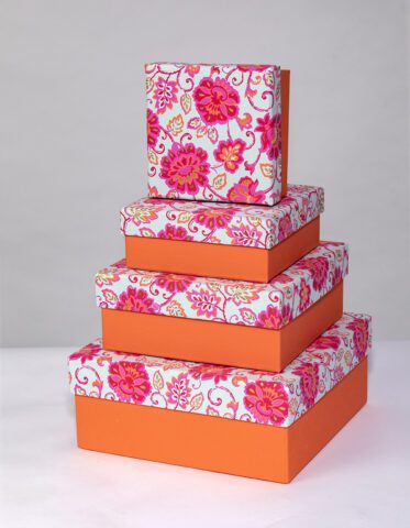 Gift boxes gorgeous floral are colourful, handmade and eco friendly.