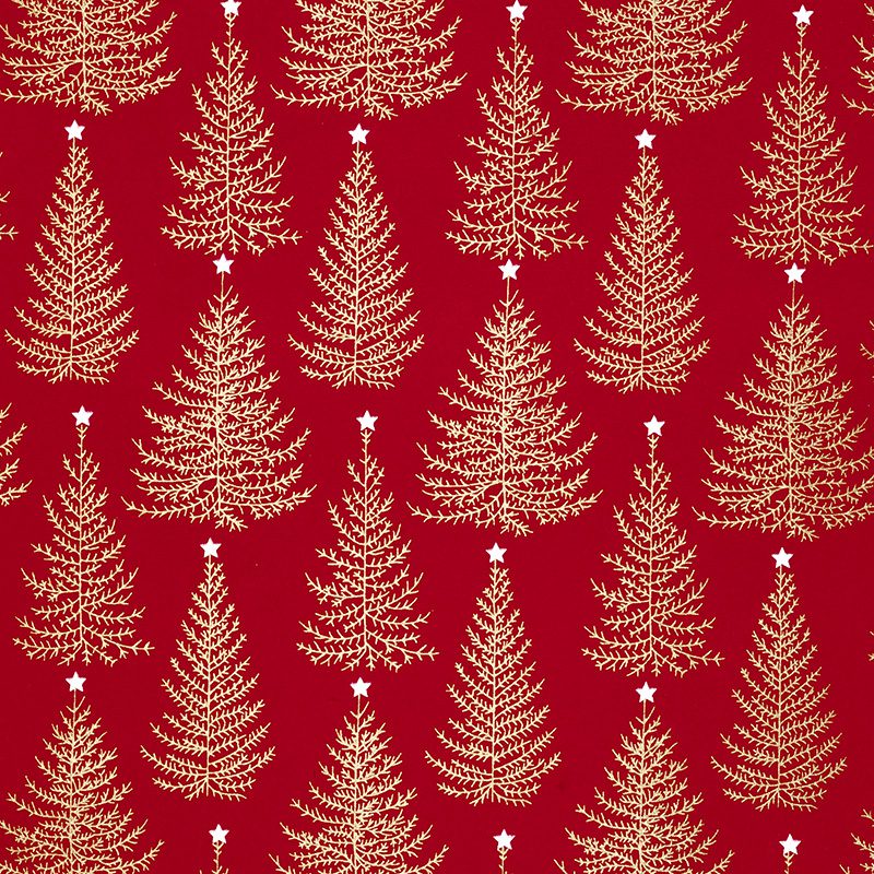 In this very modern world there is still time for tradition at Christmas, which is effectively portrayed in this gift wrap.