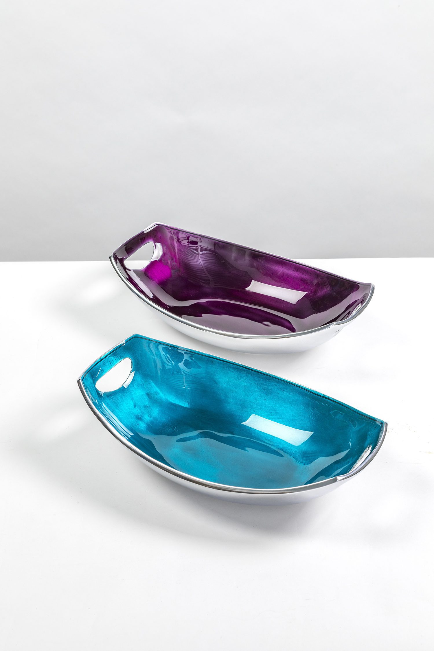 Oval serving dish is smart and elegant and lends itself to any table setting.