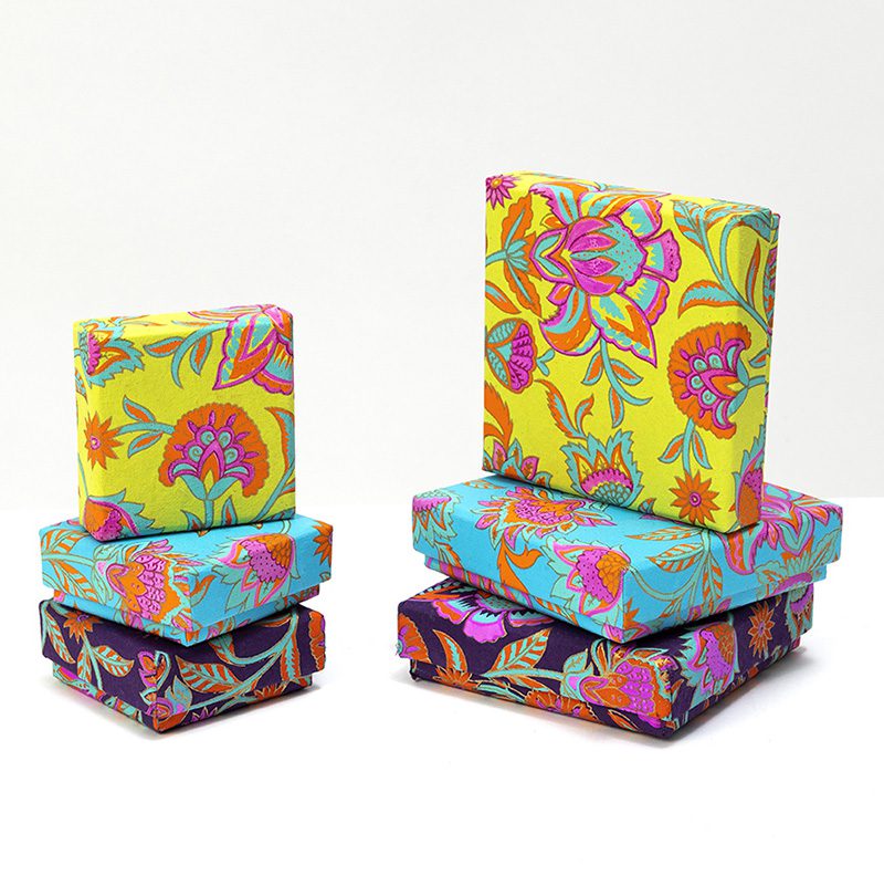 floral twist jewellery boxes large