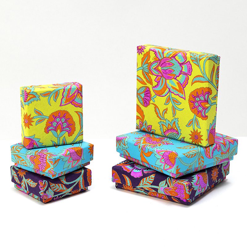 floral twist jewellery boxes small