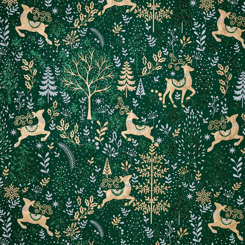 Green Enchanted Forest Gift wrap