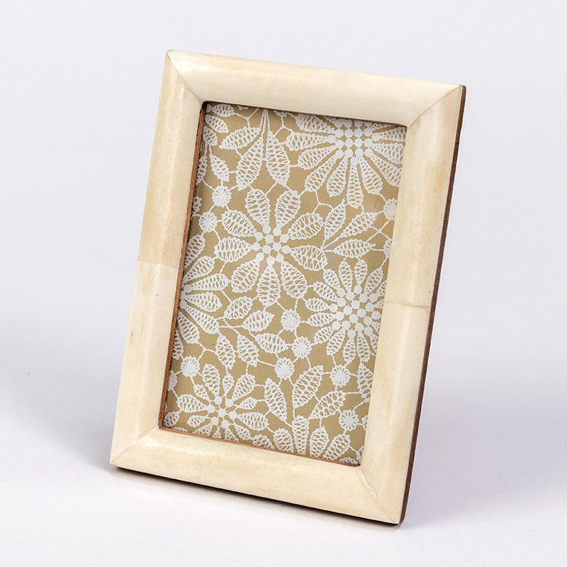 Ivory photo frame is a charming gift for capturing special moment