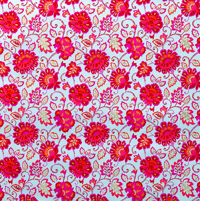 Handmade Pink Gorgeous Floral Gift wrap