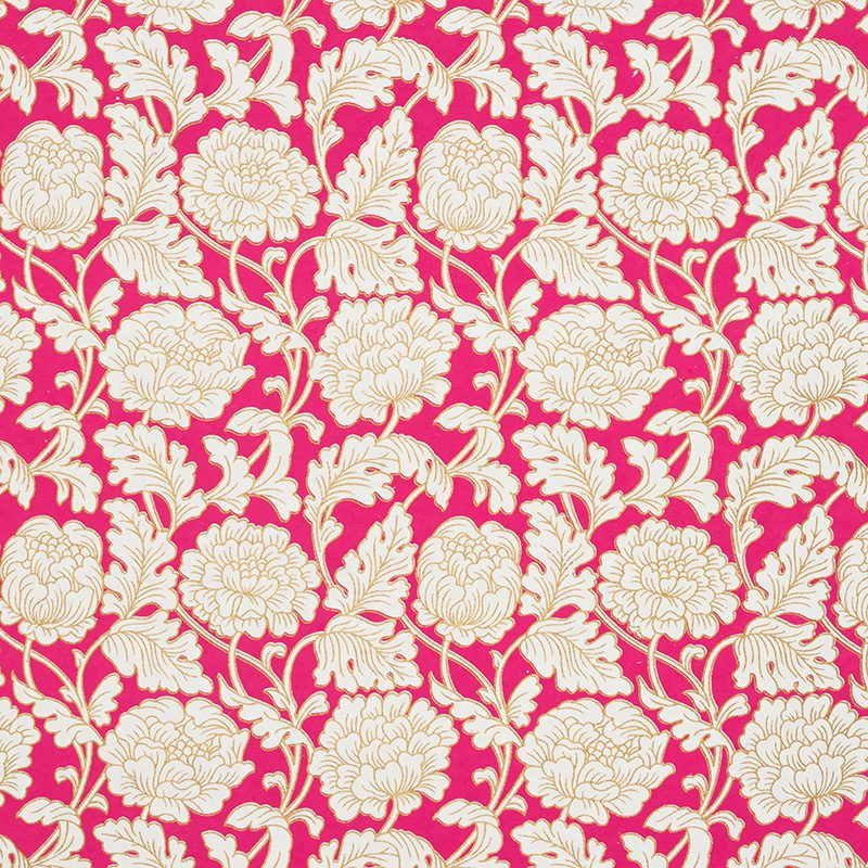 Pink Floral gift wrap