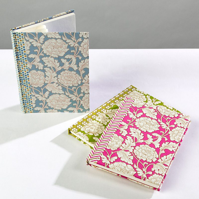 Floral handmade notebooks are perfect for capturing inspirations
