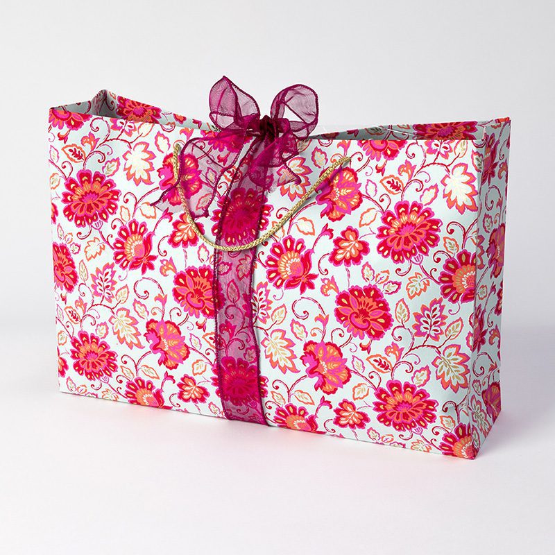 Gorgeous as its name suggests, these beautiful handmade gift bags are colourful and ideal for summer.