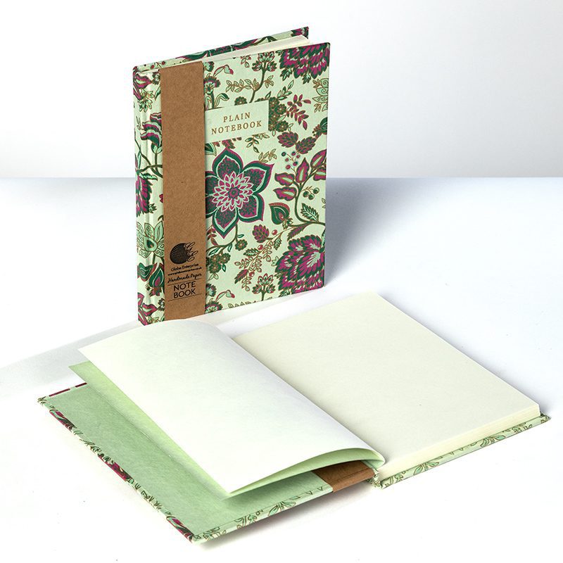 Pale green floral notebook is enchanting and an instant winner.